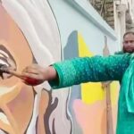 রবীন্দ্রনাথের গ্রাফিতিতে কালি